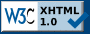 Valid XHTML 1.0 Strict